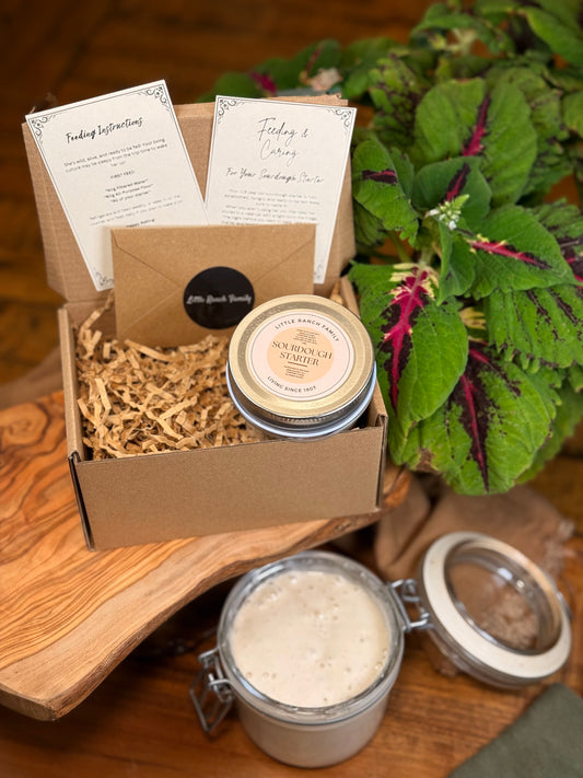 Little Ranch Family’s LIVE Organic 118 Year Old Sourdough Starter