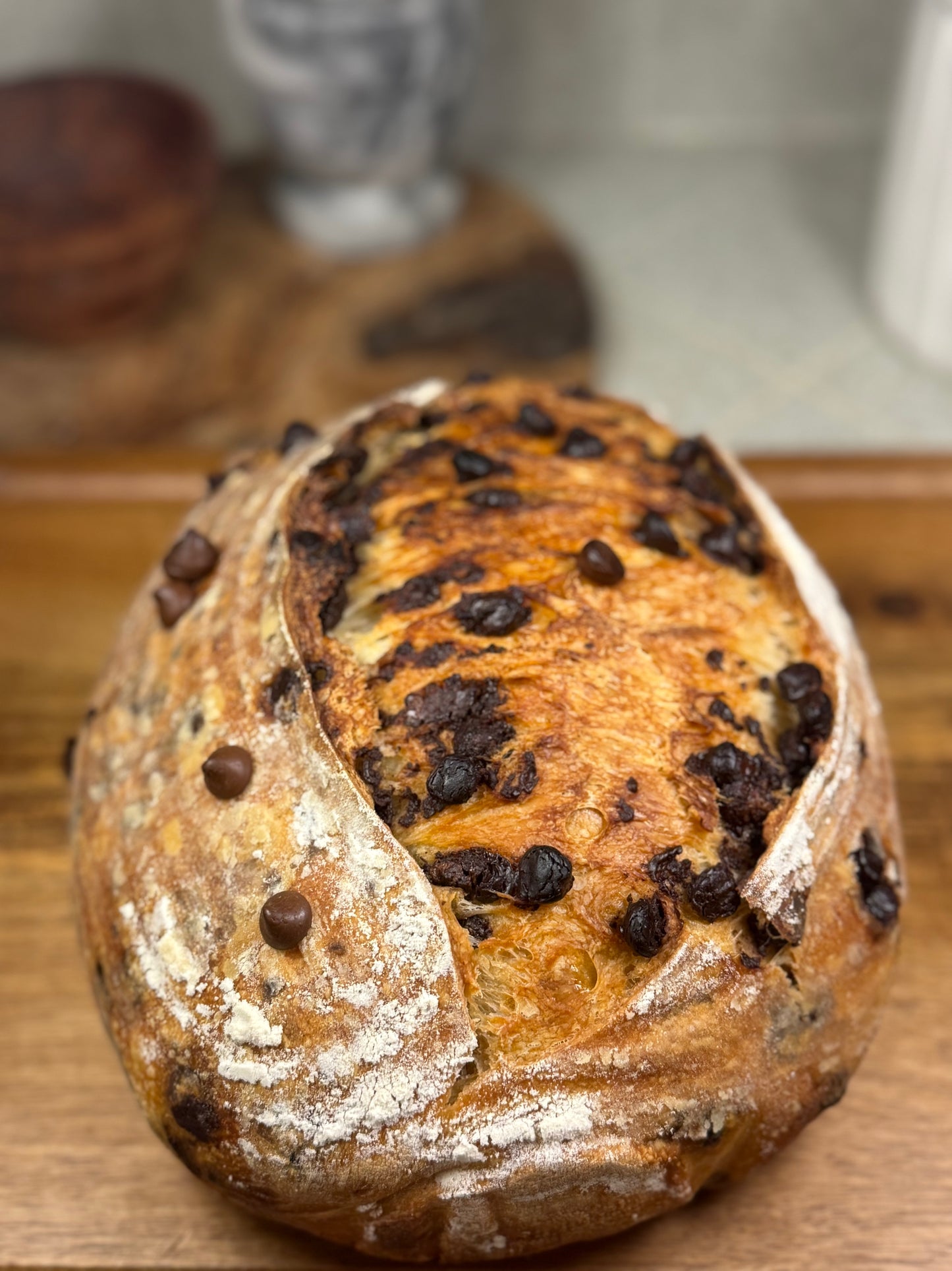 Vanilla Chocolate Chip Sourdough Loaf Recipe PDF