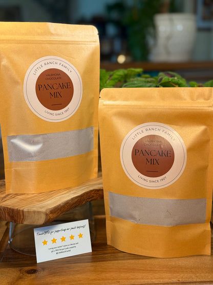 “The BEST” Organic Sourdough Pancake Mix—Original, Valrhona Chocolate or Both! (2 Bags)