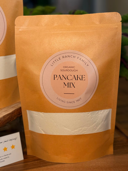 “The BEST” Organic Sourdough Pancake Mix—Original, Valrhona Chocolate or Both! (2 Bags)