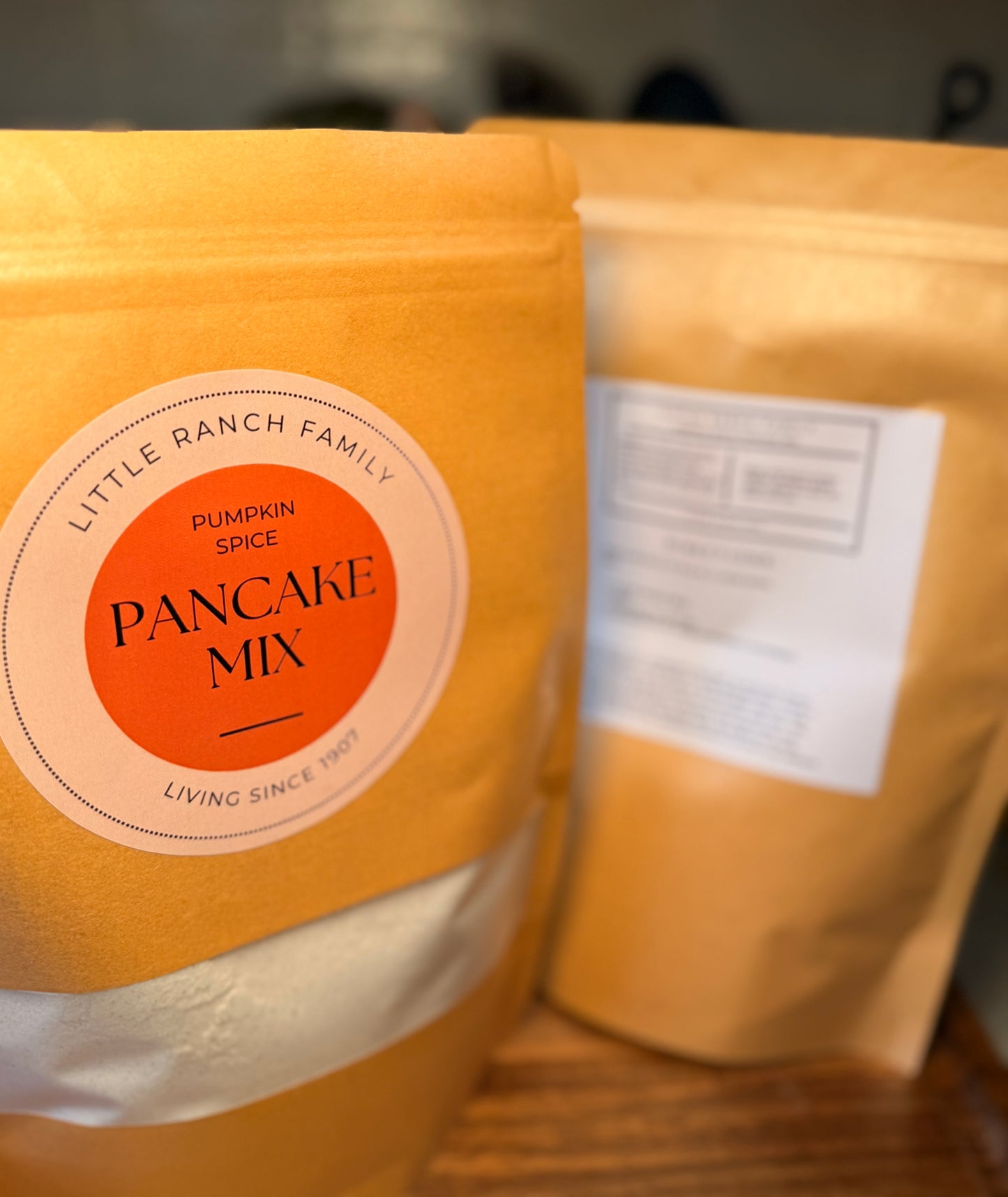 “The BEST” Organic Sourdough Pancake Mix—Original, Valrhona Chocolate, & Pumpkin Spice (2 Bags)