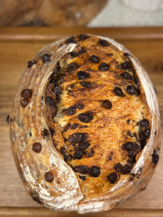 Vanilla Chocolate Chip Sourdough Loaf Recipe PDF