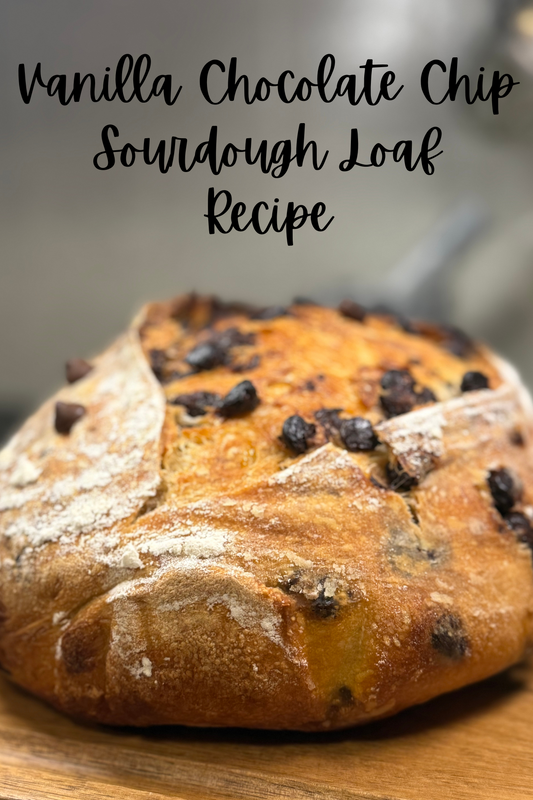 Vanilla Chocolate Chip Sourdough Loaf Recipe PDF